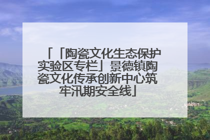 「陶瓷文化生态保护实验区专栏」景德镇陶瓷文化传承创新中心筑牢汛期安全线