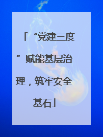 “党建三度”赋能基层治理，筑牢安全基石