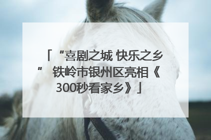 “喜剧之城 快乐之乡” 铁岭市银州区亮相《300秒看家乡》