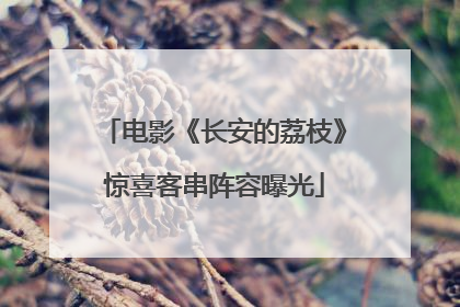 电影《长安的荔枝》惊喜客串阵容曝光