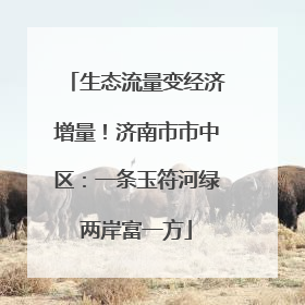 生态流量变经济增量！济南市市中区：一条玉符河绿两岸富一方