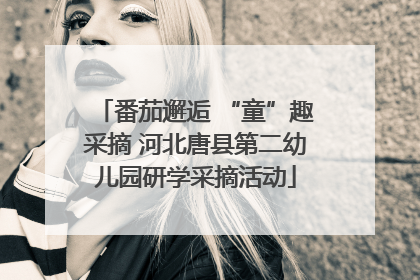 番茄邂逅 “童”趣采摘 河北唐县第二幼儿园研学采摘活动