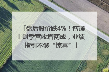 盘后股价跌4%！博通上财季营收增两成，业绩指引不够“惊喜”
