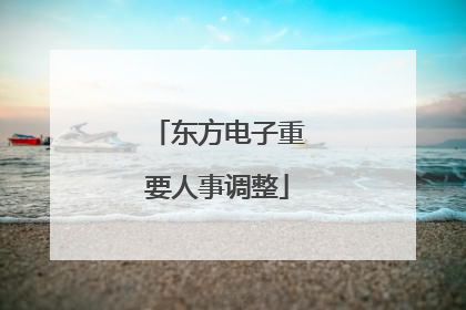 东方电子重要人事调整