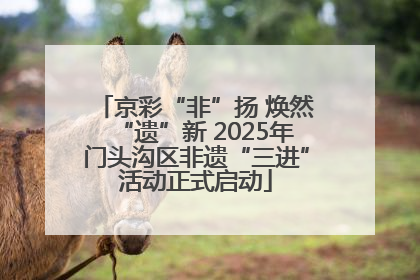 京彩“非”扬 焕然“遗”新 2025年门头沟区非遗“三进”活动正式启动