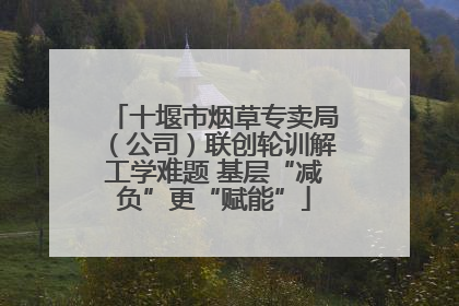 十堰市烟草专卖局（公司）联创轮训解工学难题 基层“减负”更“赋能”