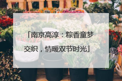 南京高淳：粽香童梦交织，情暖双节时光