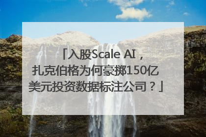 入股Scale AI，扎克伯格为何豪掷150亿美元投资数据标注公司？