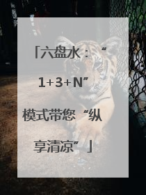 六盘水：“1+3+N”模式带您“纵享清凉”