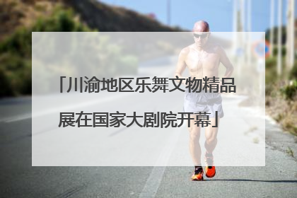 川渝地区乐舞文物精品展在国家大剧院开幕