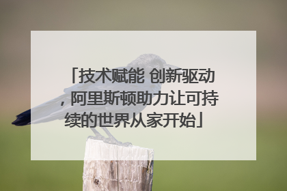 技术赋能 创新驱动，阿里斯顿助力让可持续的世界从家开始