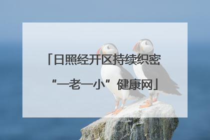 日照经开区持续织密“一老一小”健康网