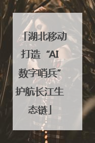 湖北移动打造“AI数字哨兵”护航长江生态链