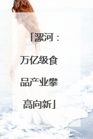 漯河：万亿级食品产业攀高向新