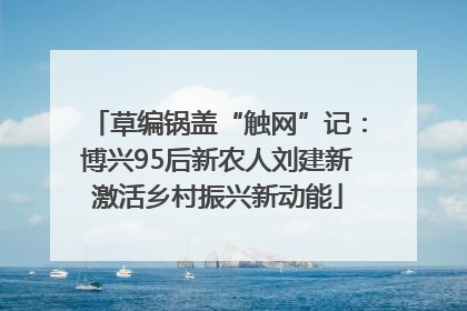 草编锅盖“触网”记：博兴95后新农人刘建新激活乡村振兴新动能