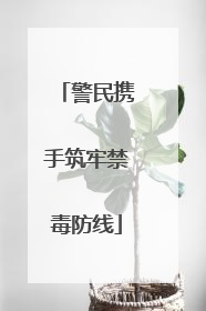 警民携手筑牢禁毒防线