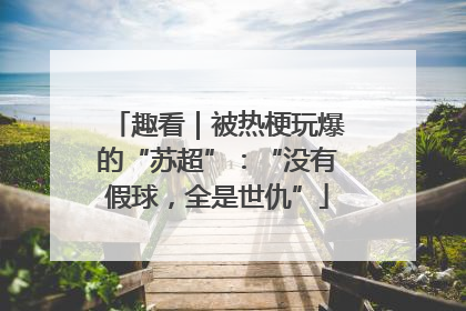 趣看｜被热梗玩爆的“苏超”：“没有假球，全是世仇”