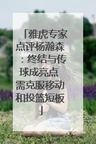 雅虎专家点评杨瀚森：终结与传球成亮点 需克服移动和投篮短板
