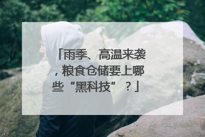 雨季、高温来袭，粮食仓储要上哪些“黑科技”？