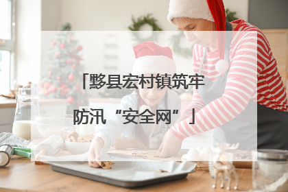黟县宏村镇筑牢防汛“安全网”