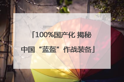 100%国产化 揭秘中国“蓝盔”作战装备